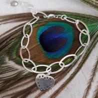 Door Roos armband schakel hart